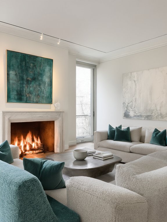 winter wonderland living room