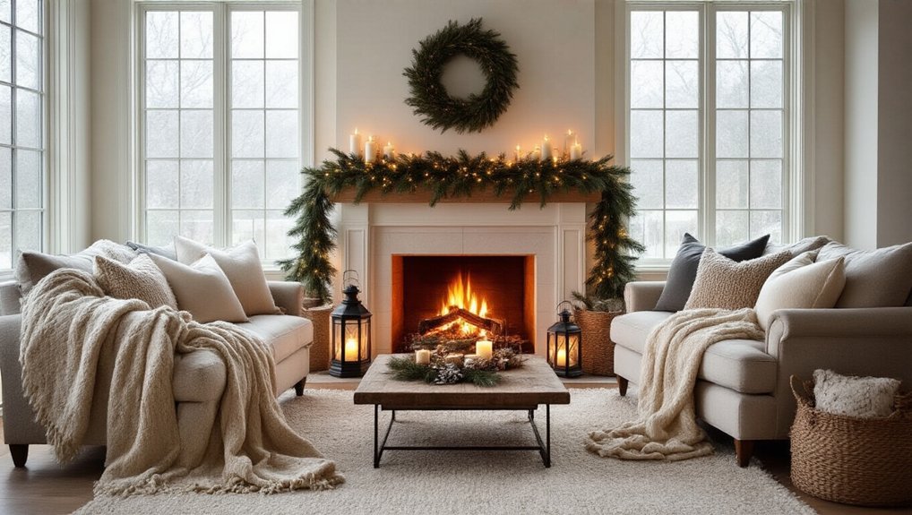 affordable cozy winter decor