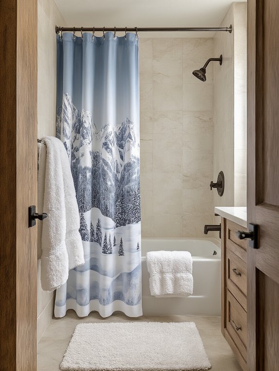 alpine colors and textures