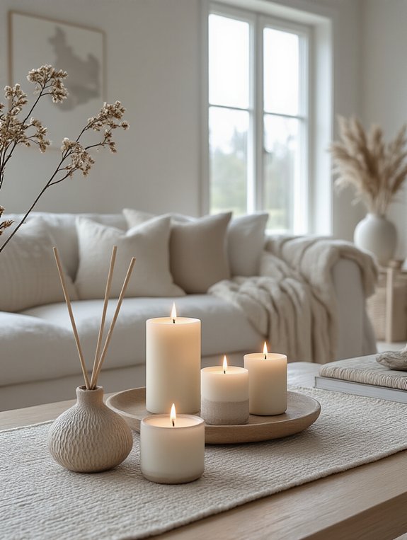 calming aromatic winter scents