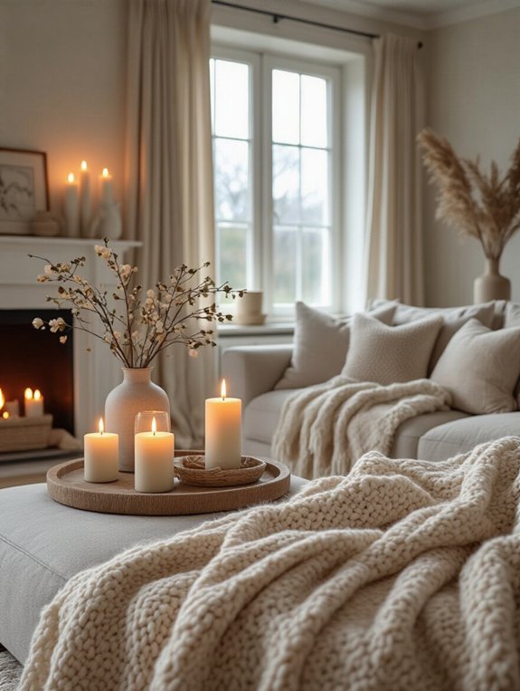 candlelit cozy ambiance magic