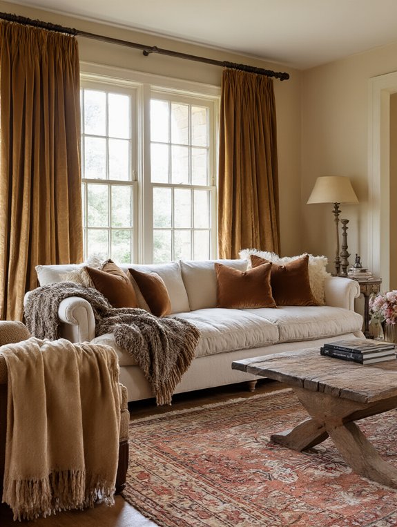 charming antique curtain rods