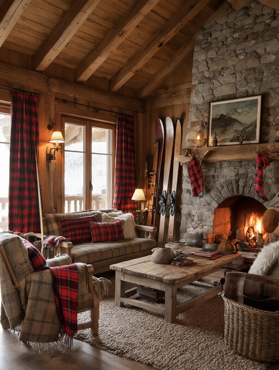 charming vintage ski d cor