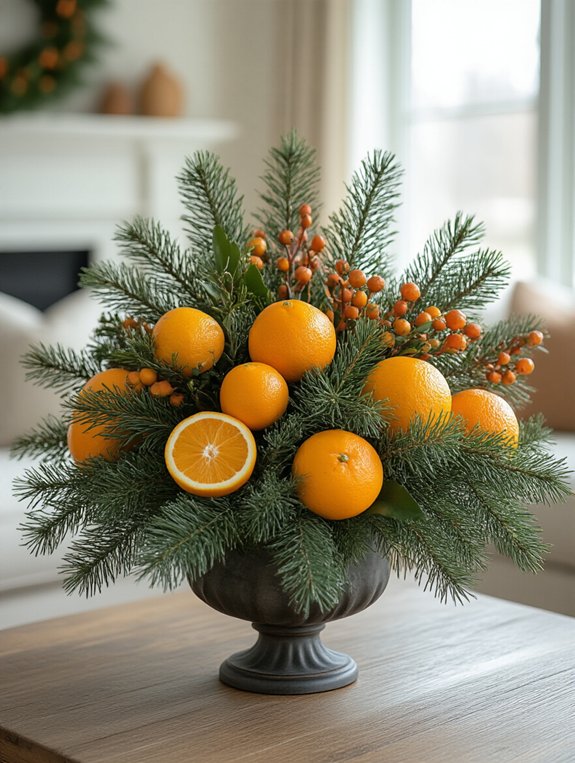 citrus accents brighten winter
