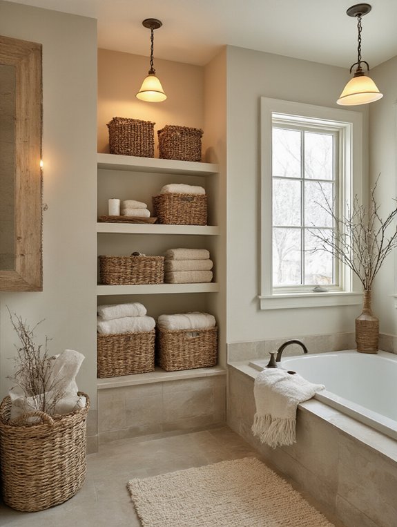 clever bathroom storage solutions