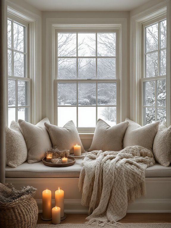 cozy bay window retreat