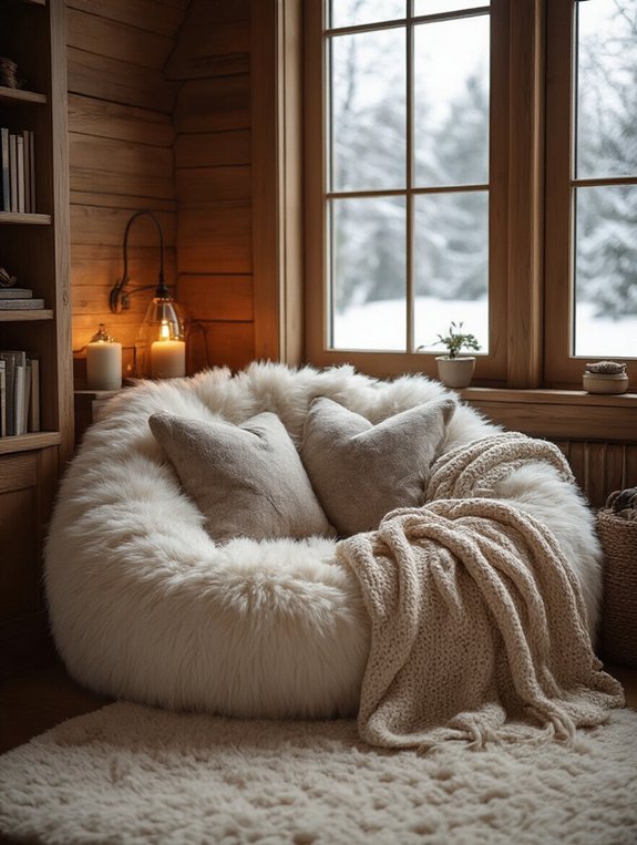 cozy bean bag retreat
