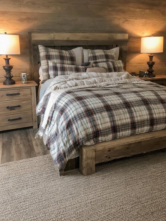 cozy cabin inspired duvet covers