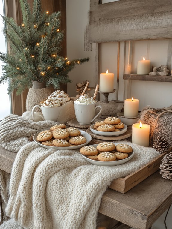 cozy cookie and cocoa pairings