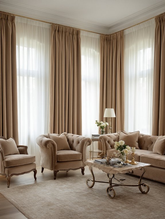 cozy curtains for winter