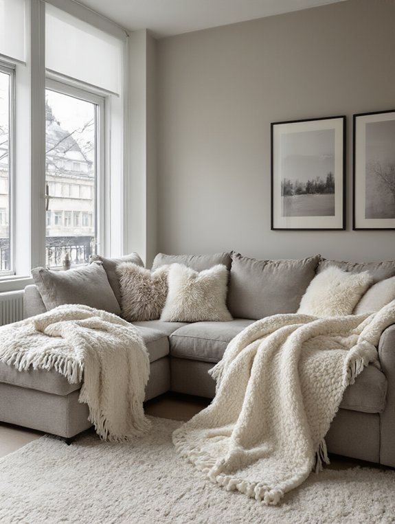 cozy decorative throws transform spaces