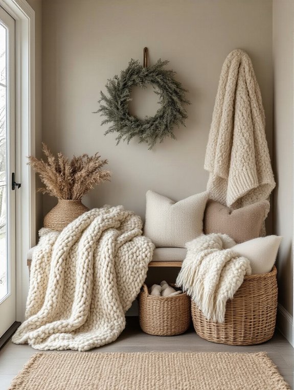 cozy knit textiles bliss