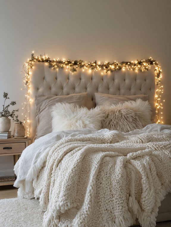 cozy magical string lights