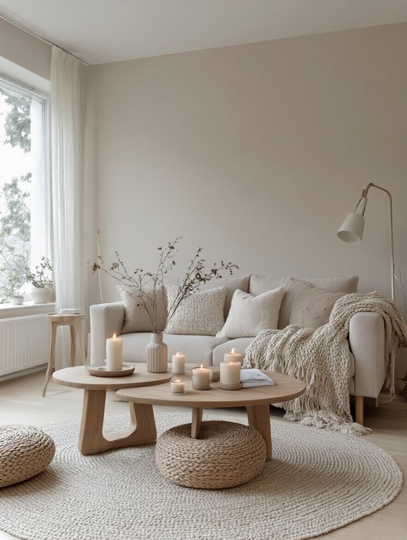 cozy minimalist winter decor