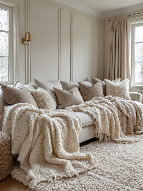 cozy music room layers