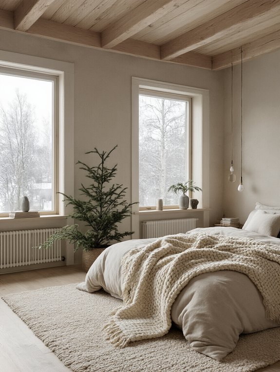 cozy natural textures ambiance