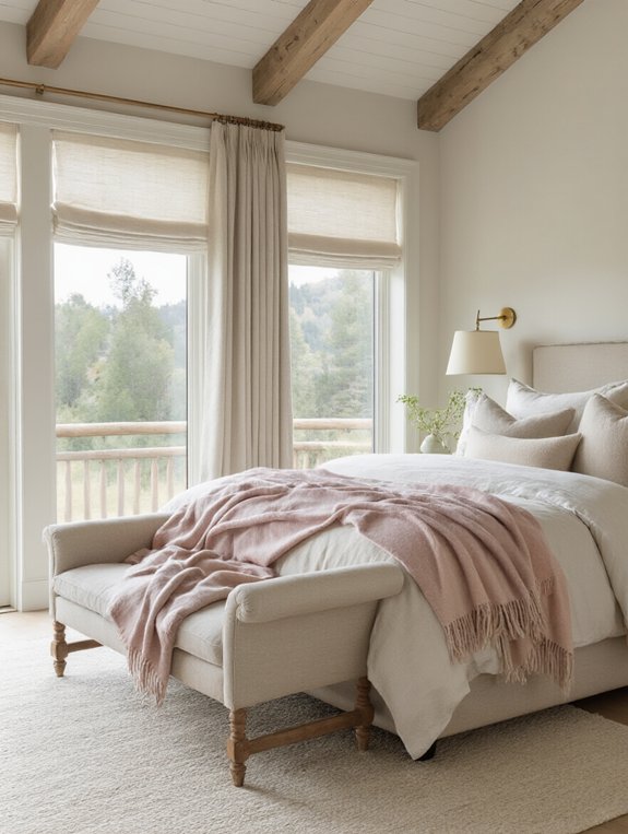 cozy pastel flannel blankets