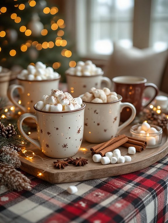 cozy plaid tablecloth charm