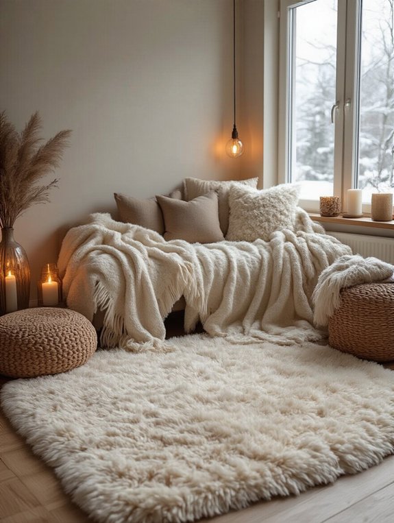 cozy plush rug selection