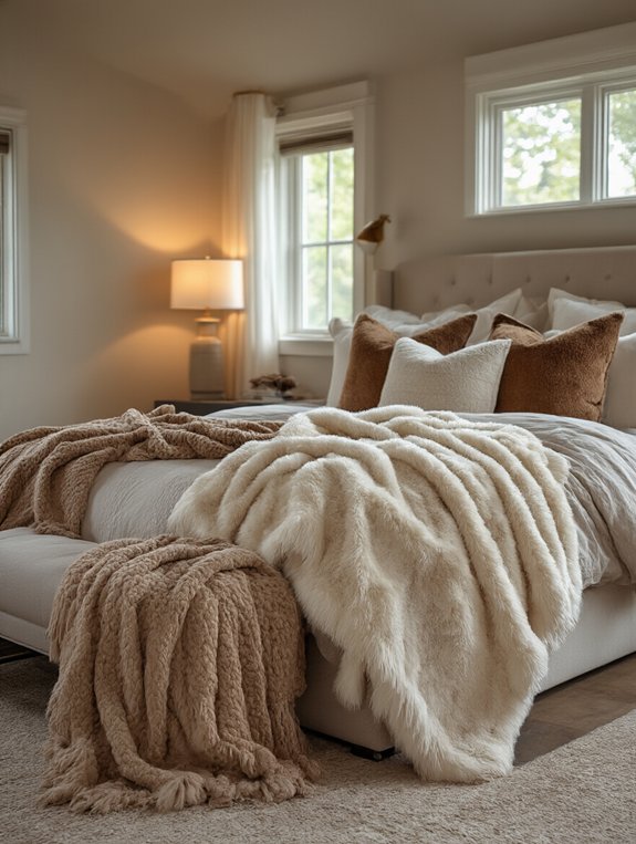 cozy plush throw blankets