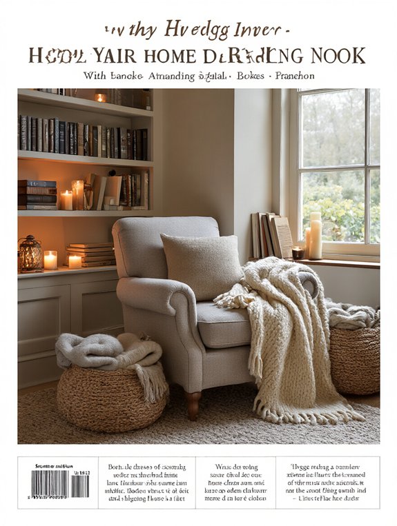 cozy reading nook design