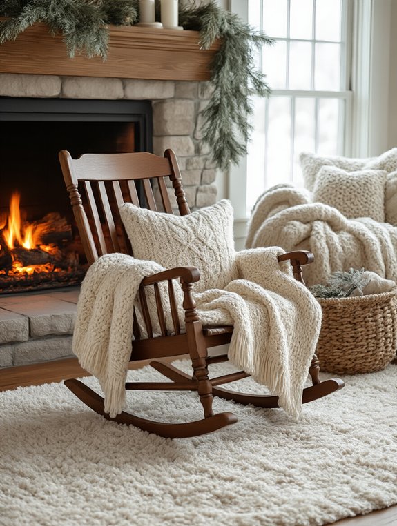 cozy rocking chair bliss