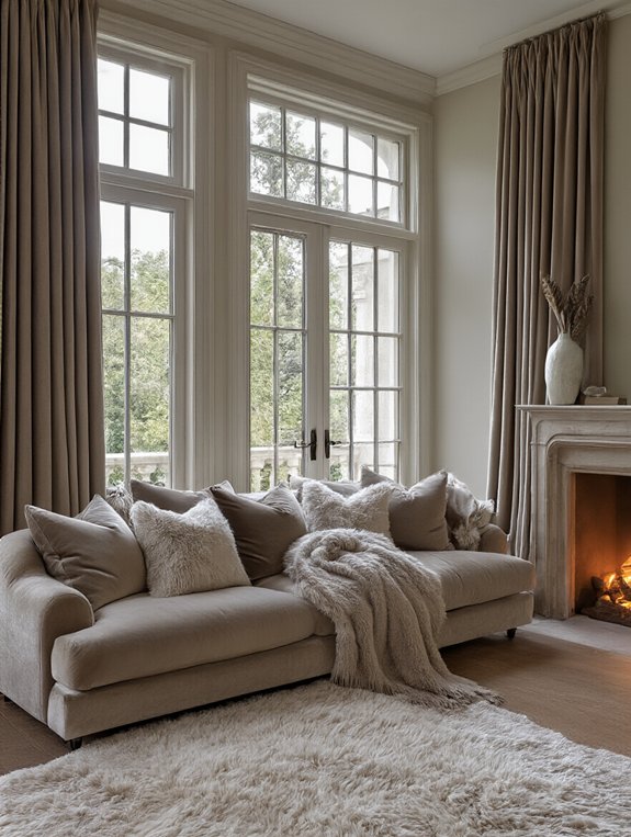 cozy velvet curtains transform rooms