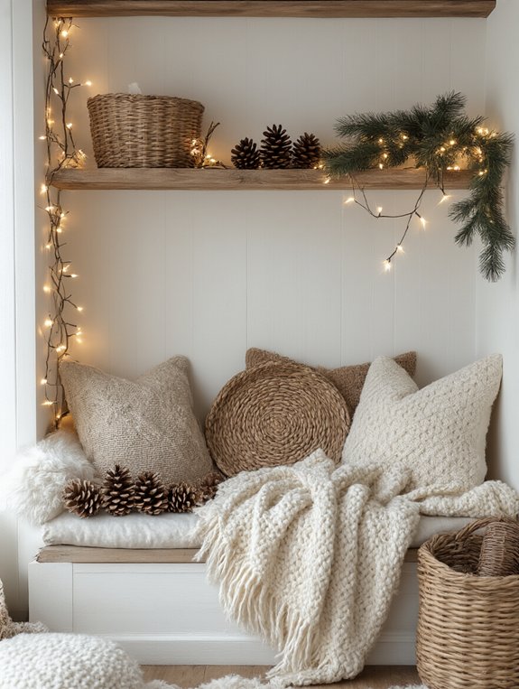 cozy winter natural decor
