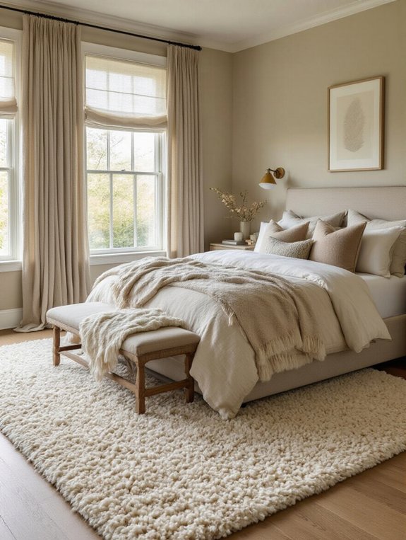 cozy wool rug transformation