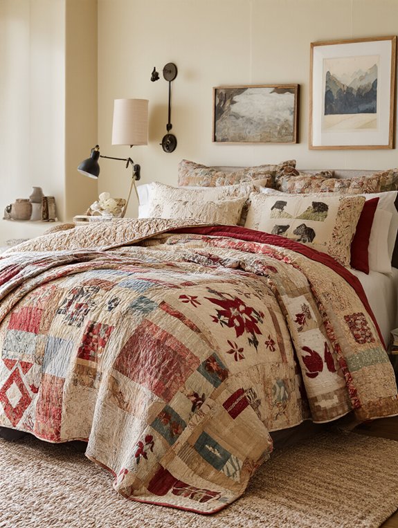 eclectic patterns for bedding