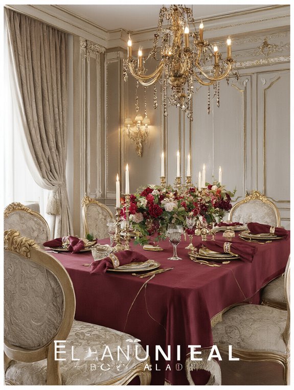 elegant burgundy and gold