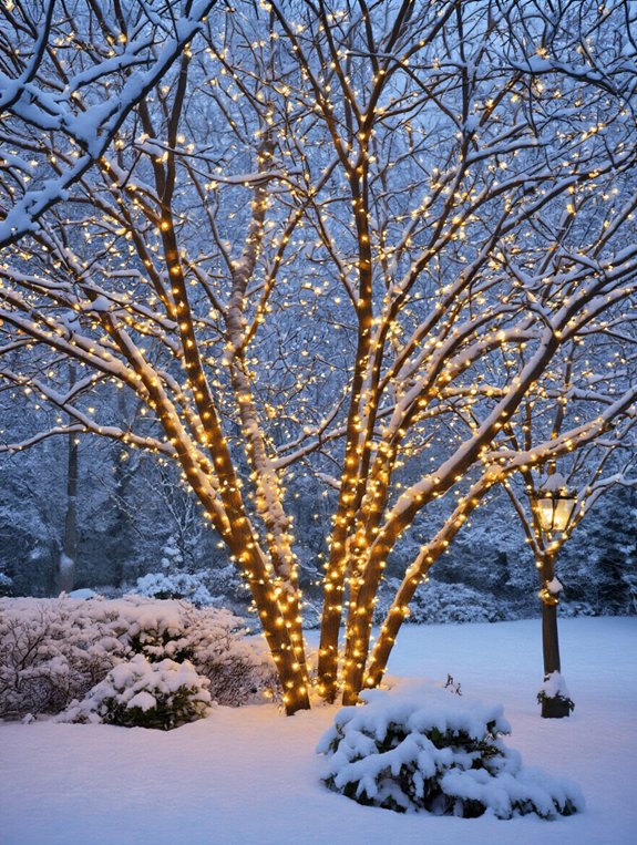 enchanting fairy light trees