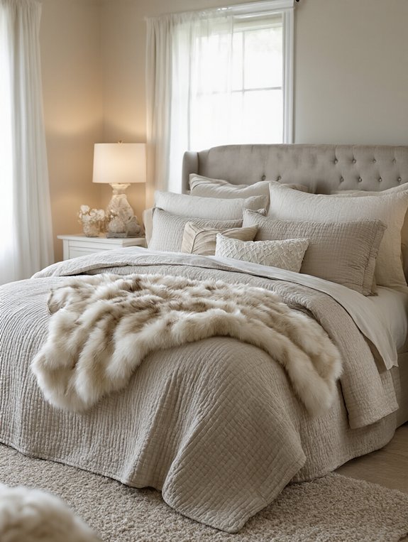 faux fur winter warmth