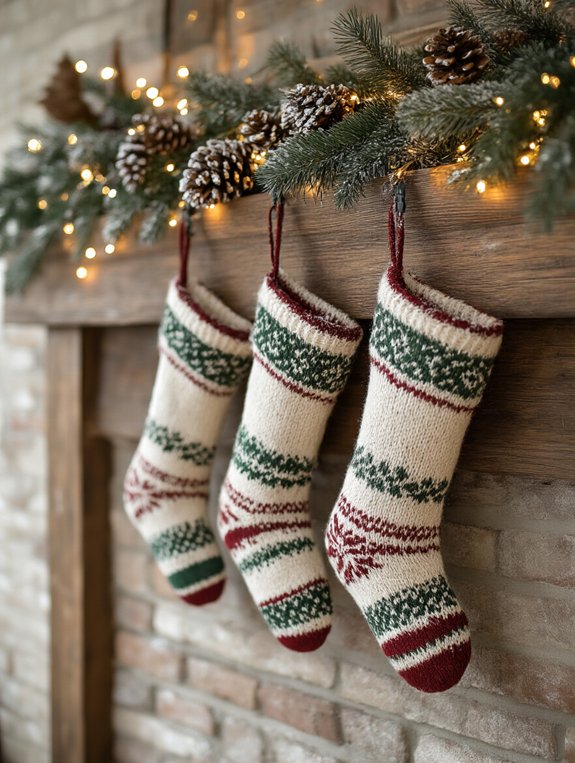 festive family knitting project