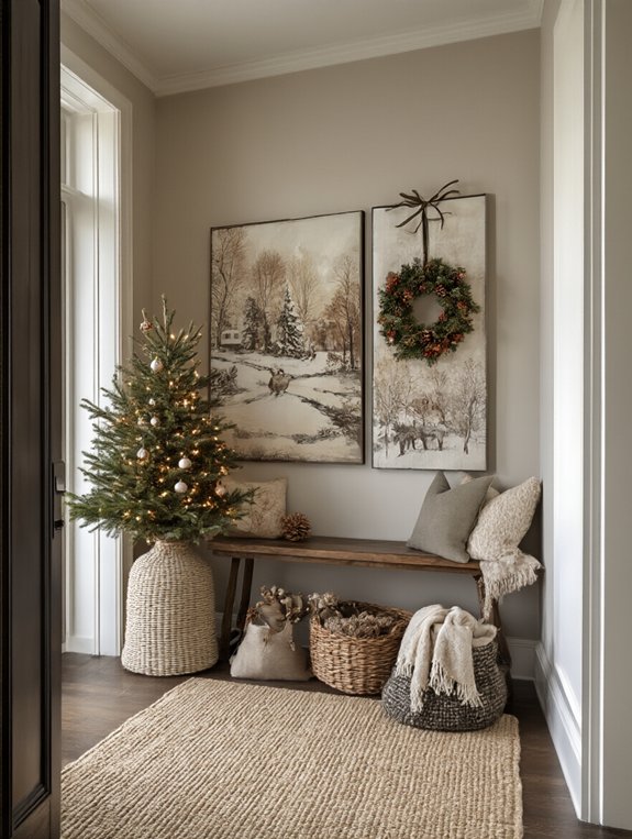festive wall art ideas