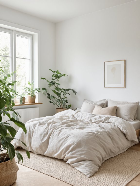 fresh greenery for warmth