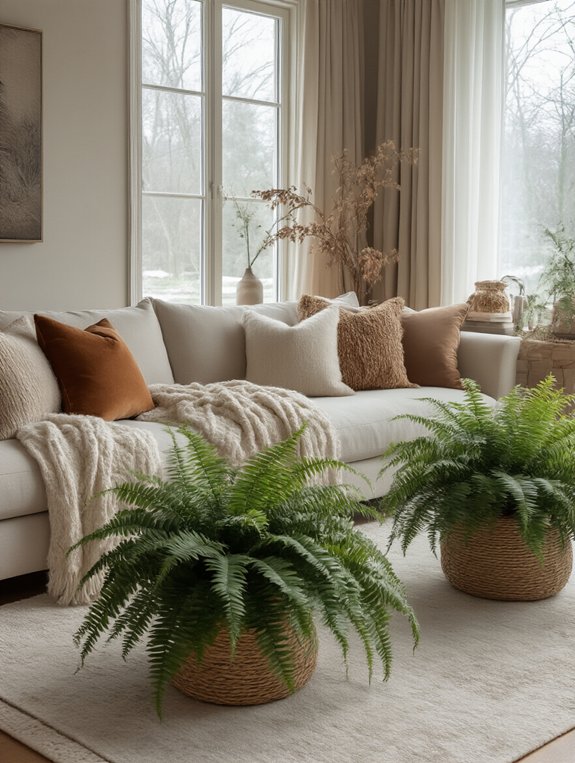 frosted fern cozy winter