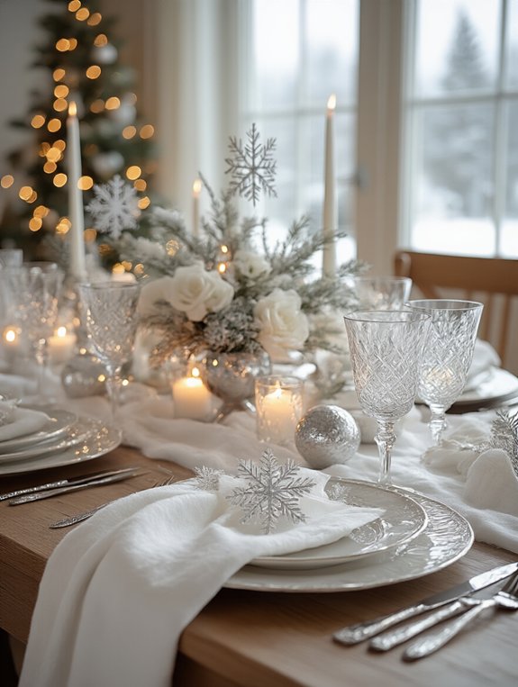 frosted winter dining magic