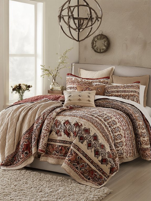 geometric designs for bedrooms