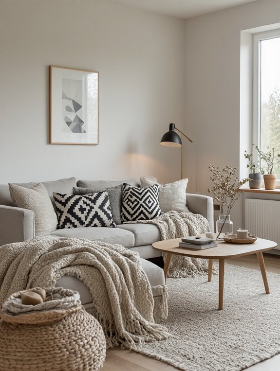 geometric patterns for winter decor