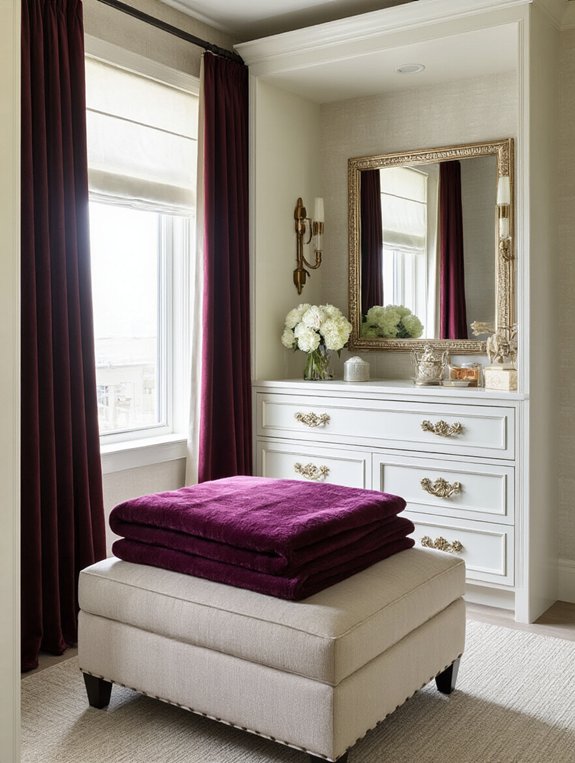 glamorous hues luxurious blankets