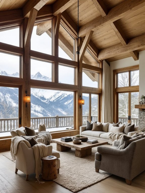 majestic mountain views indoors