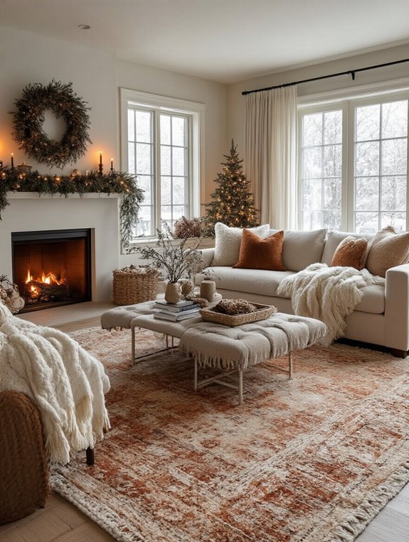 mix textures and patterns