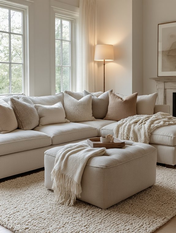 multifunctional space saving ottoman