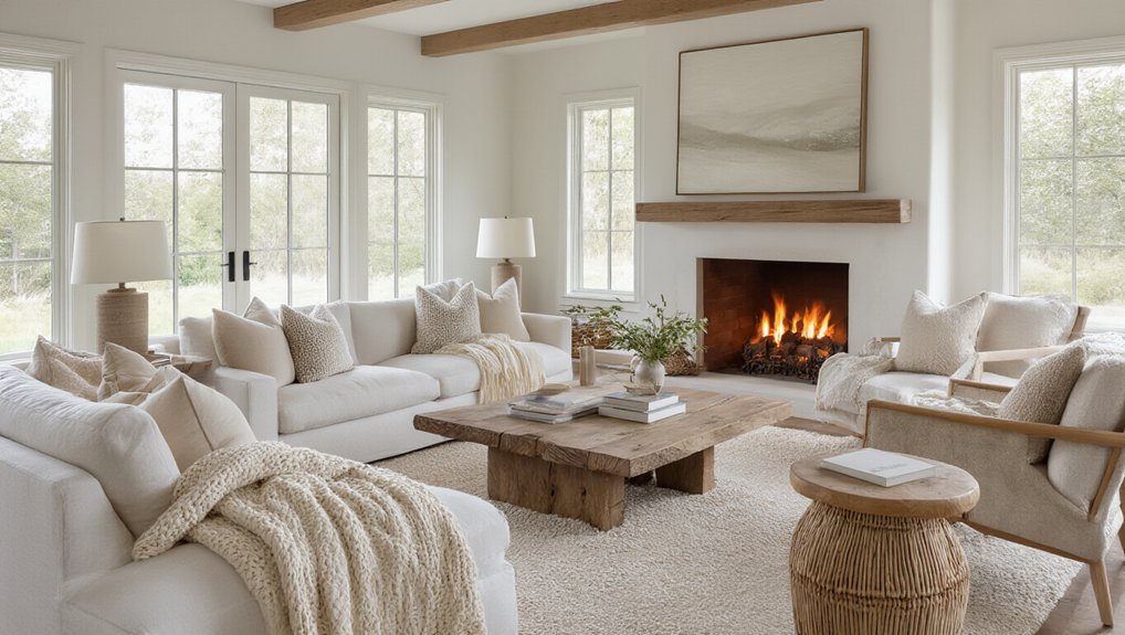 neutral winter decor ideas