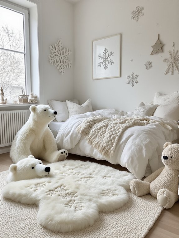 polar bear themed bedroom