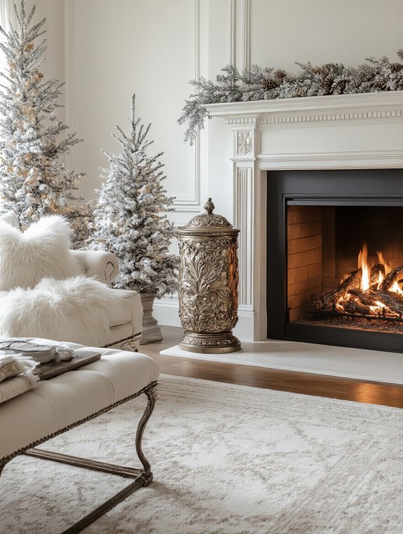 stylish decorative firewood holders