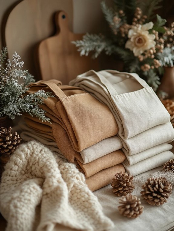 stylish linen aprons collection