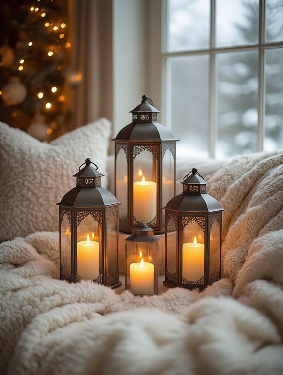 tiered lantern display charm