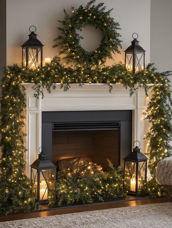 twinkling lanterns cozy glow